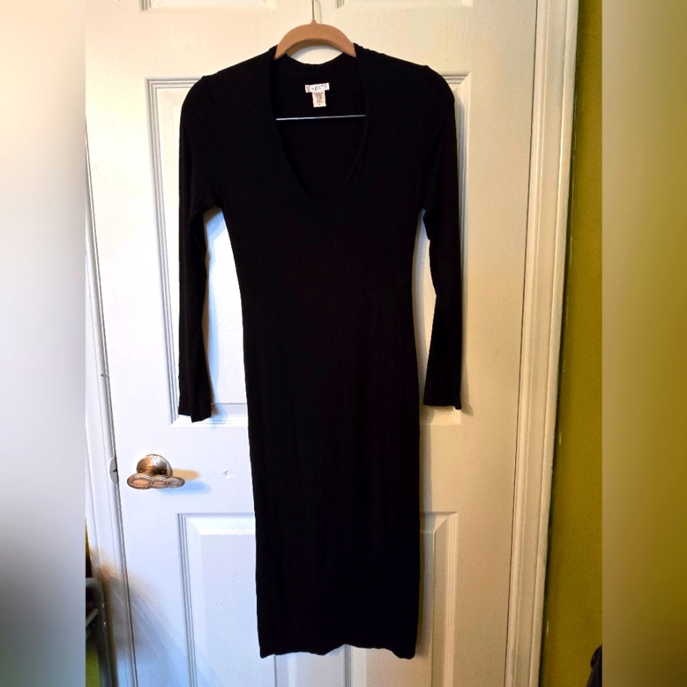 ADC Black Long Sleeve Dress Size S